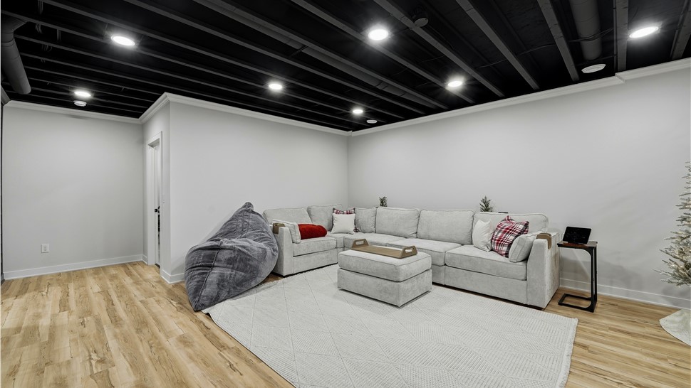 Basement Remodeling Project in Menomonee Falls, Wisconsin by Matrix Basements