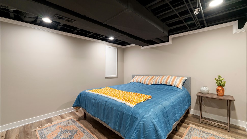 Basement Remodeling Project in Elgin, IL by Matrix Basements