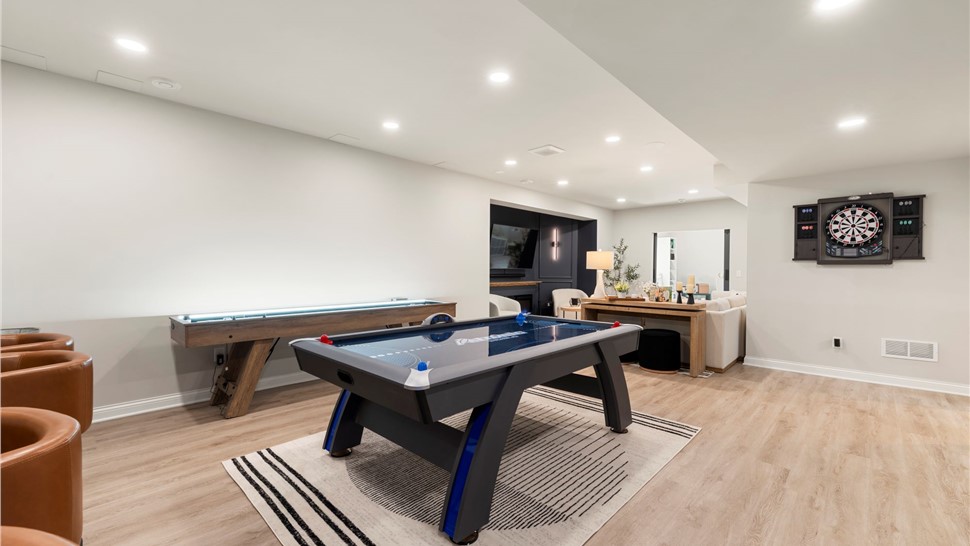 Basement Remodeling Project in Thiensville, WI by Matrix Basements