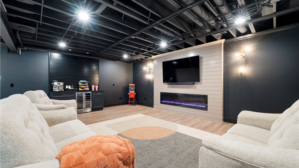 Basement Remodeling Project in Grand Rapids, MI by Matrix Basements