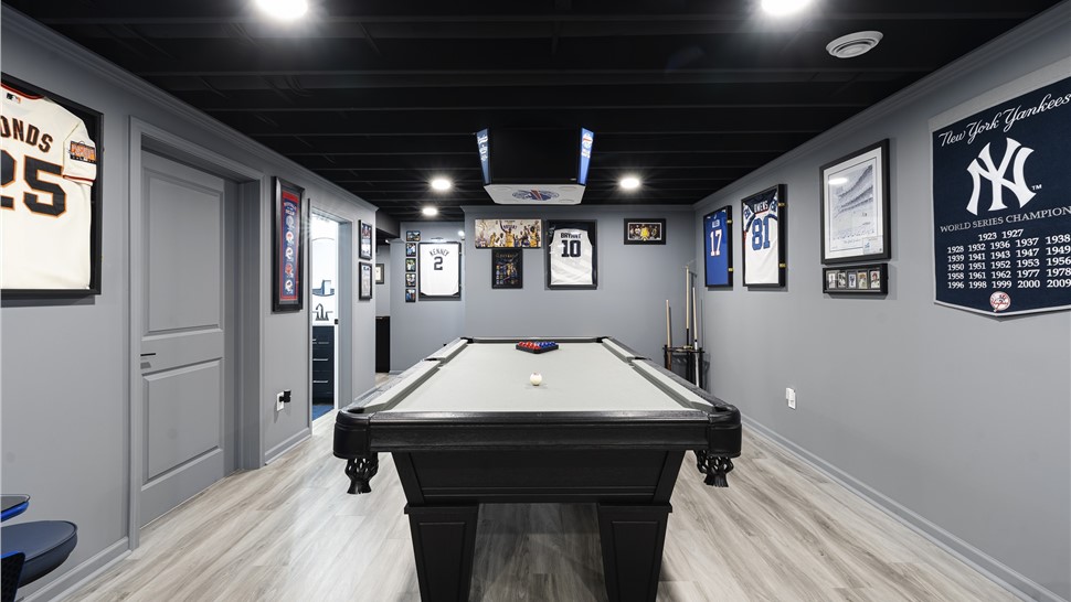 Basement Remodeling Project in Beloit, WI by Matrix Basements