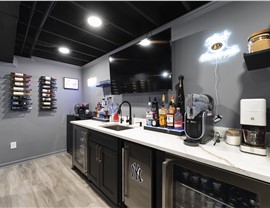 Beloit, WI Basement Remodeling Project Basement Remodeling Project in Beloit, WI by Matrix Basements