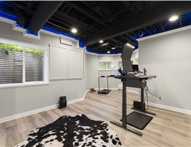 Elgin, IL Basement Remodeling Project Basement Remodeling Project in Elgin, IL by Matrix Basements