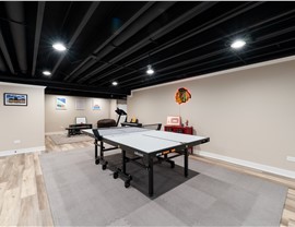 Elgin, IL Basement Remodeling Project Basement Remodeling Project in Elgin, IL by Matrix Basements