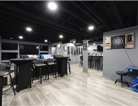 Beloit, WI Basement Remodeling Project Basement Remodeling Project in Beloit, WI by Matrix Basements