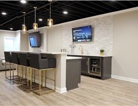 Geneva, IL Basement Remodeling Project Basement Remodeling Project in Geneva, IL by Matrix Basements