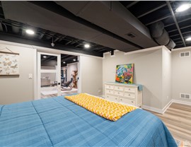 Elgin, IL Basement Remodeling Project Basement Remodeling Project in Elgin, IL by Matrix Basements