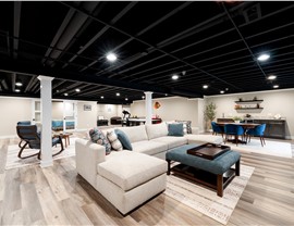 Elgin, IL Basement Remodeling Project Basement Remodeling Project in Elgin, IL by Matrix Basements