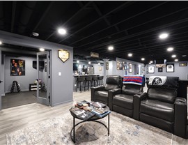 Beloit, WI Basement Remodeling Project Basement Remodeling Project in Beloit, WI by Matrix Basements