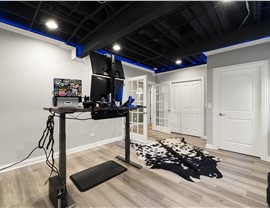 Elgin, IL Basement Remodeling Project Basement Remodeling Project in Elgin, IL by Matrix Basements