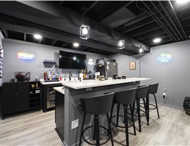 Beloit, WI Basement Remodeling Project Basement Remodeling Project in Beloit, WI by Matrix Basements