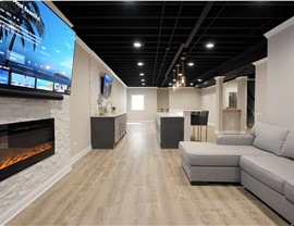 Geneva, IL Basement Remodeling Project Basement Remodeling Project in Geneva, IL by Matrix Basements