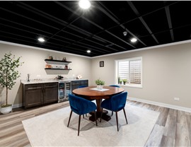 Elgin, IL Basement Remodeling Project Basement Remodeling Project in Elgin, IL by Matrix Basements