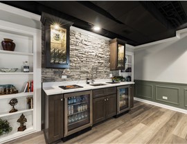 Elgin, IL Basement Remodeling Project Basement Remodeling Project in Elgin, IL by Matrix Basements