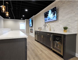 Geneva, IL Basement Remodeling Project Basement Remodeling Project in Geneva, IL by Matrix Basements