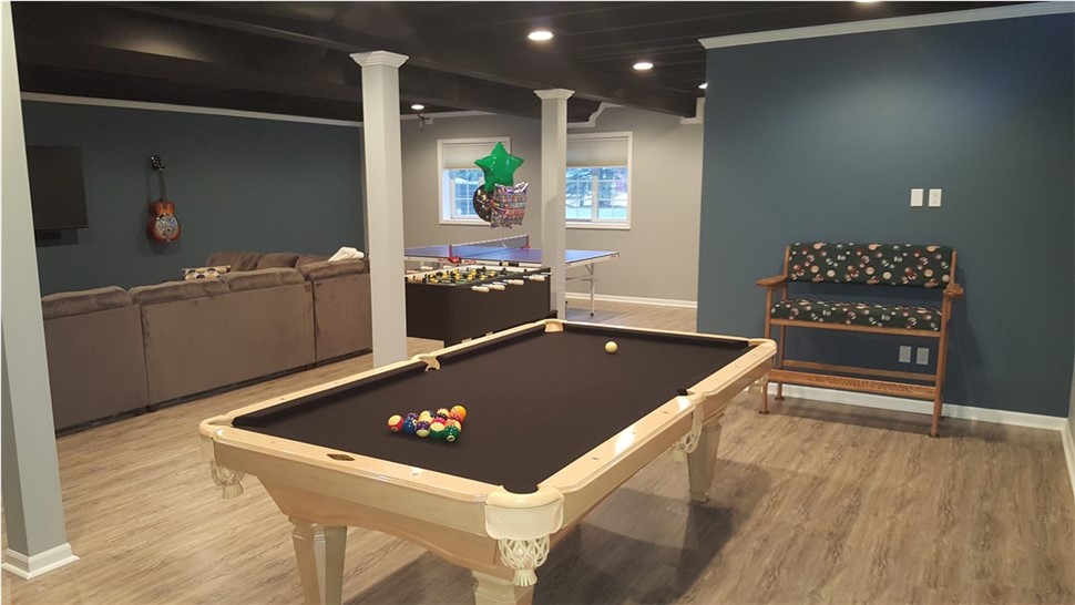 Finished Basement Man Cave Basement Remodeling Company