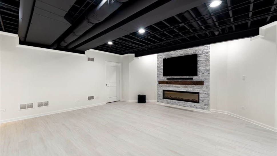 Basement Remodeling Project in West Allis, WI by Matrix Home Solutions