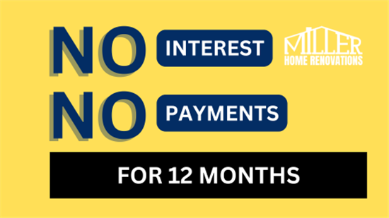 No Interest No Payments for 24 months