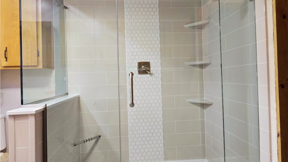 Showers Project in Turner, Oregon by Miller Home Renovations LLC