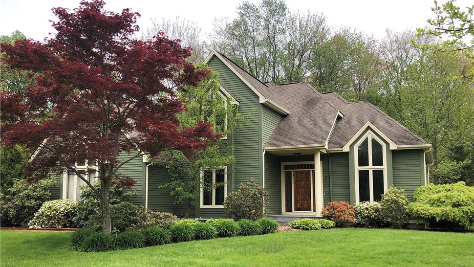 Old roof in cromwell, ct