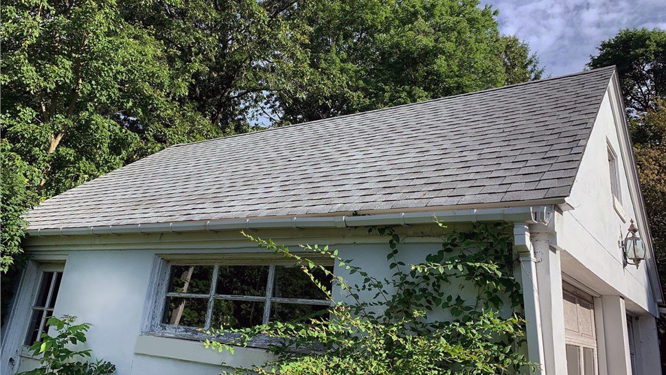 Completed Trumbull CT roof replacement with energy-saving asphalt shingles by Millstream