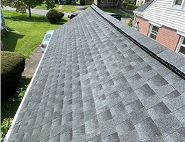 New architectural roof installation on a Wethersfield CT home by Millstream Construction