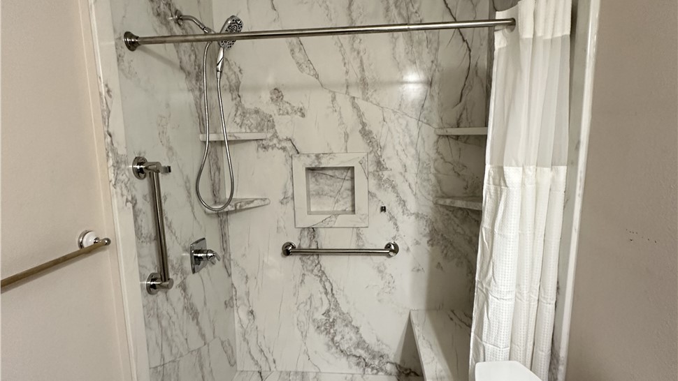 Showers Project in Gonzales, Louisiana by Mr. Bath