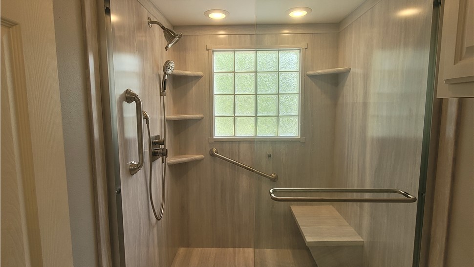 Showers Project in Baton Rouge, Louisiana by Mr. Bath