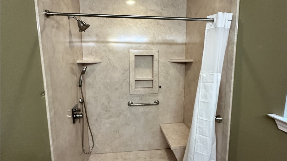 Showers Project in Slidell, LA by Mr. Bath