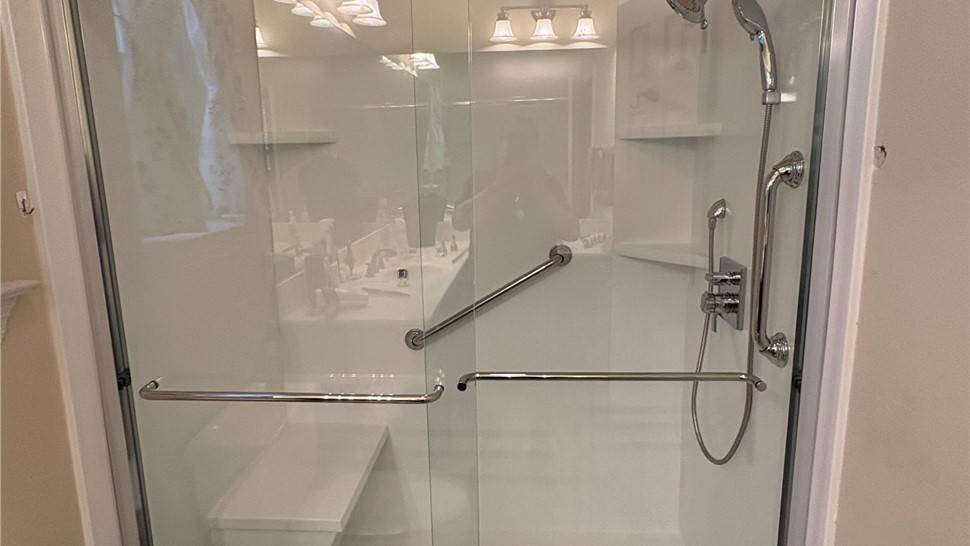 Showers Project in Covington, LA by Mr. Bath