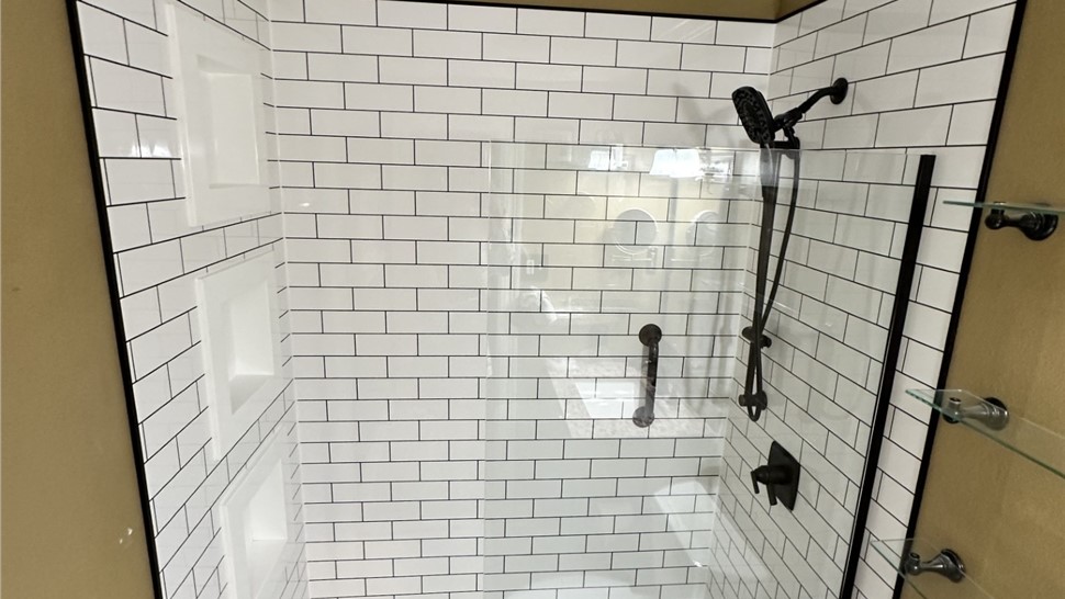 Showers Project in Metairie, LA by Mr. Bath