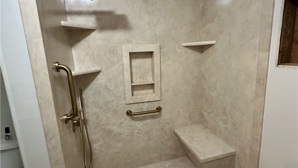 Showers Project in Gueydan, Louisiana by Mr. Bath