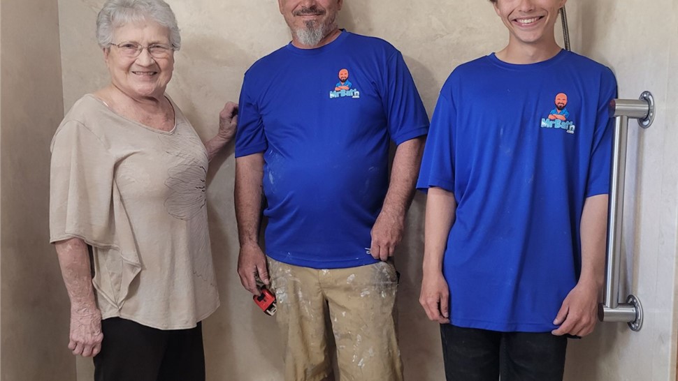 Showers Project in St Amant, LA by Mr. Bath