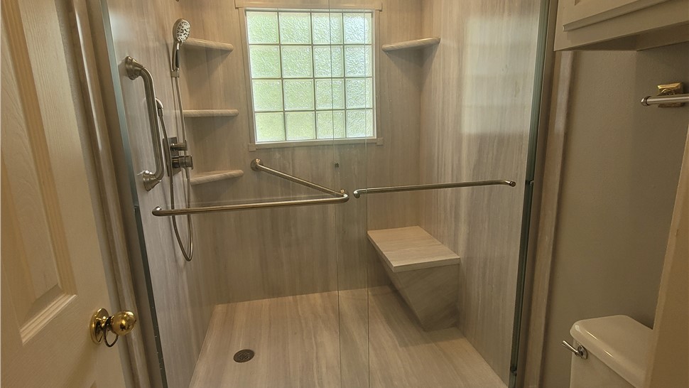 Showers Project in Baton Rouge, Louisiana by Mr. Bath