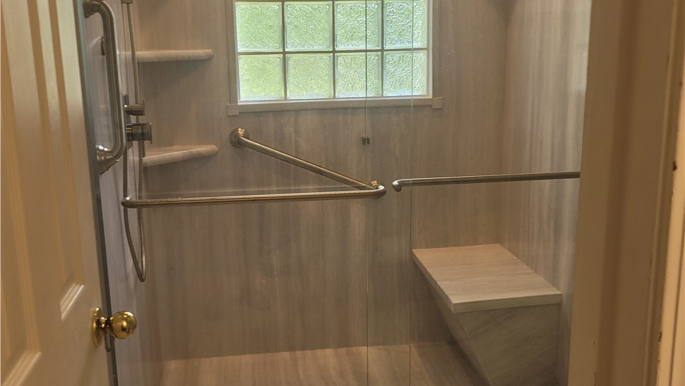 Showers Project in Baton Rouge, Louisiana by Mr. Bath