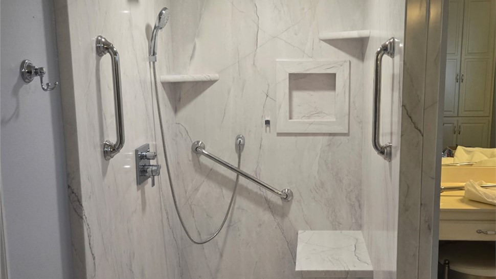 Showers Project in Westwego, LA by Mr. Bath