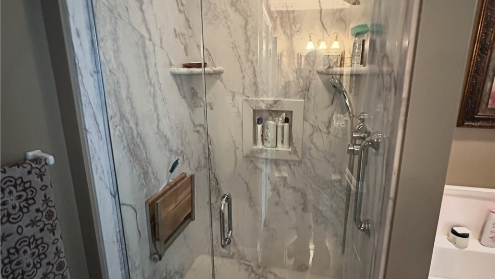 Showers Project in St Rose, LA by Mr. Bath