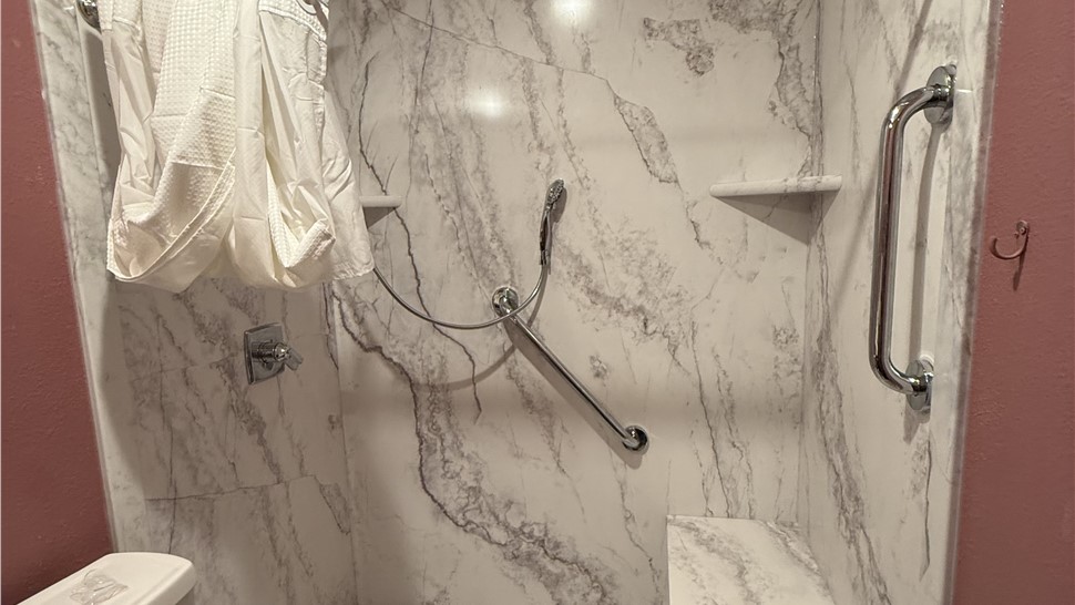 Showers Project in Slidell, Louisiana by Mr. Bath
