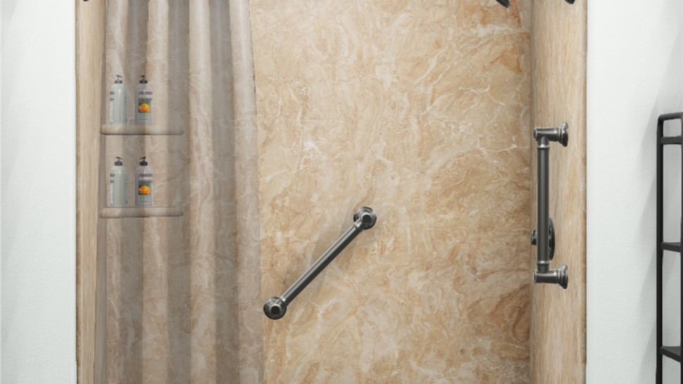 Showers Project in Slidell, LA by Mr. Bath