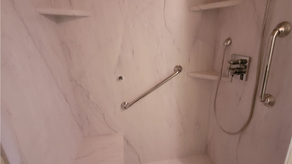 Showers Project in St Amant, Louisiana by Mr. Bath