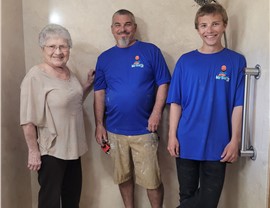 Showers Project in St Amant, LA by Mr. Bath