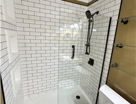 Showers Project in Metairie, LA by Mr. Bath