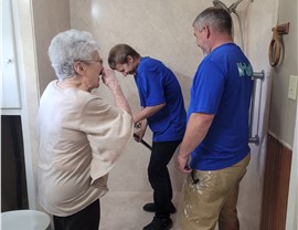 Showers Project in St Amant, LA by Mr. Bath