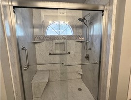 Showers Project in Mandeville, LA by Mr. Bath