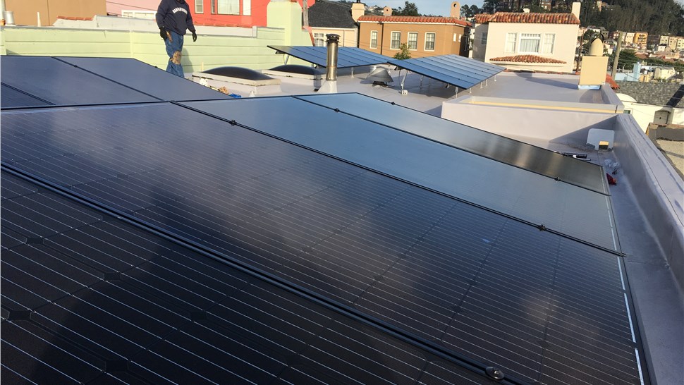 Roofing and Solar Project in San Francisco, CA by Mr. Roofing