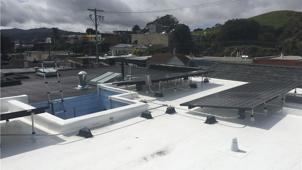 Roofing and Solar Project Project in San Francisco, CA by Mr. Roofing
