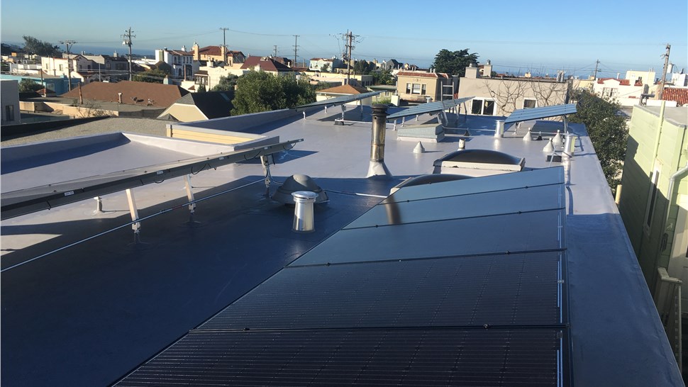 Roofing and Solar Project in San Francisco, CA by Mr. Roofing