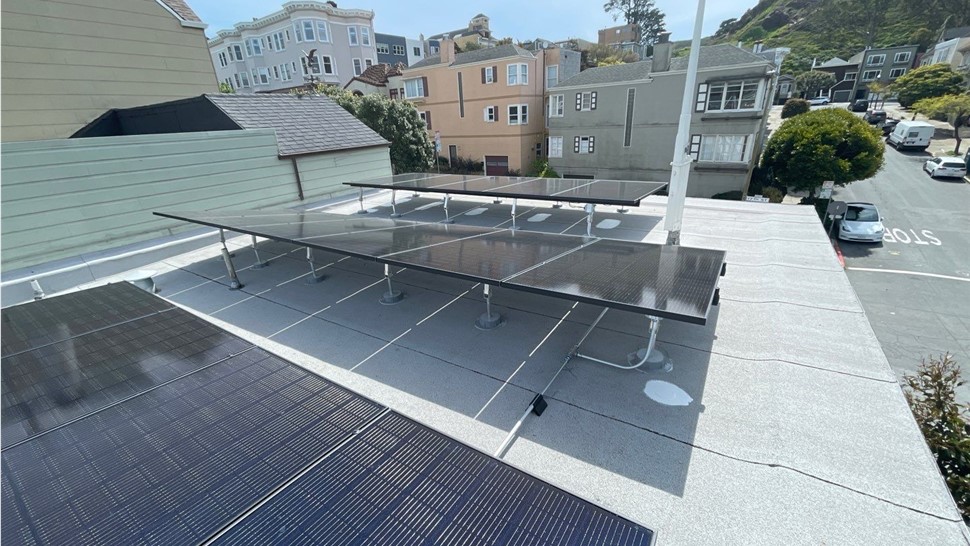 Solar Project in SF, CA by Mr. Roofing