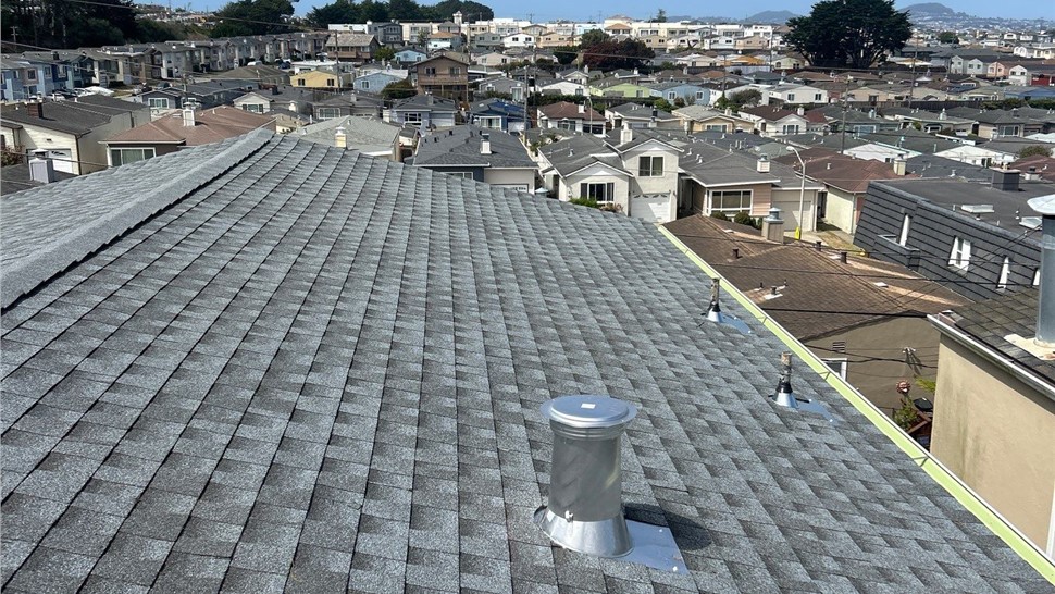 Roofing Project in Daly City, California by Mr. Roofing