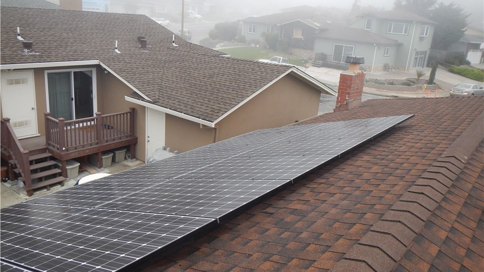 Solar Project Project in San Bruno, CA by Mr. Roofing